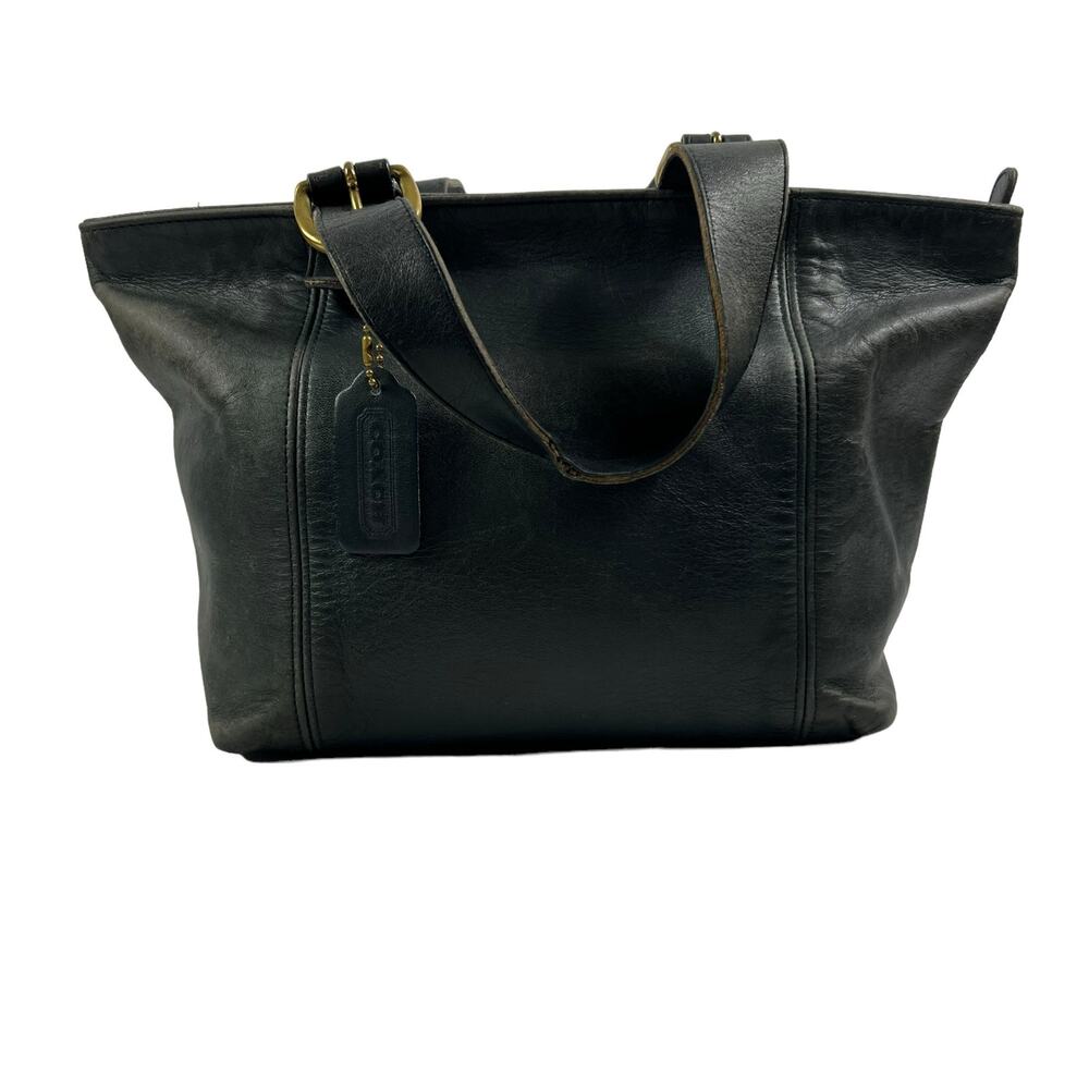 Vintage Coach Waverly Small Tote Bag #4133 Black